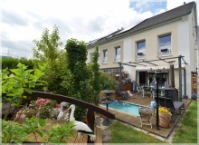 Terrasse (4) Modernes Reihenendhaus: 141 qm + 5 Zimmer + 2 B�der + G�ste-WC + gro�er Garten **SP & Garage** in Lintorf