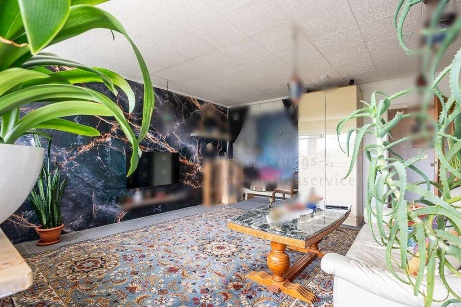 Wohn-Esszimmer S�dseite Etagenwohnung Ratingen