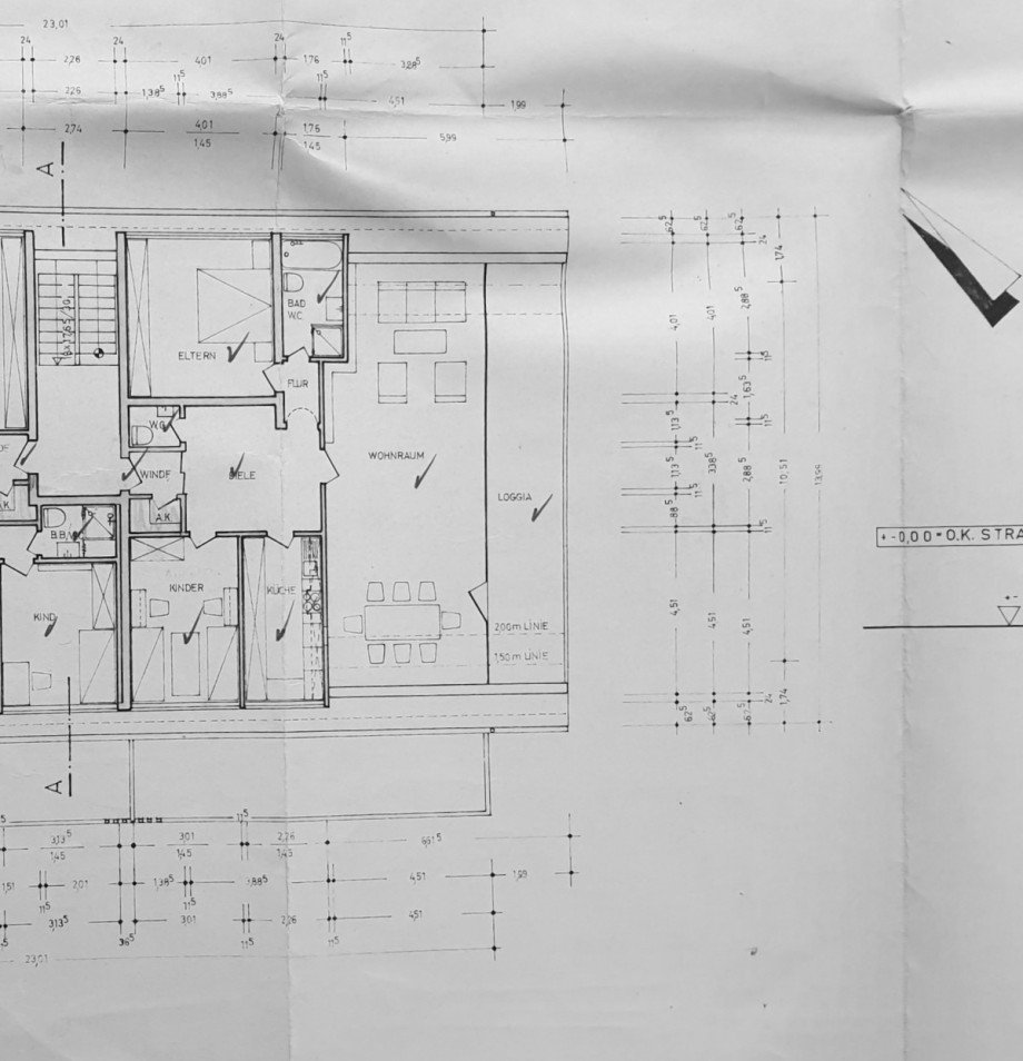 Grundriss links DG Dachgeschosswohnung Ratingen