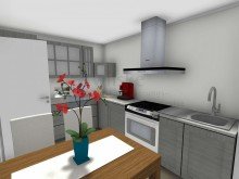 Wohnk�che Lintorf: 3-Zimmer-Wohnung in energetisch modernisiertem Geb�ude *noch vermietet*