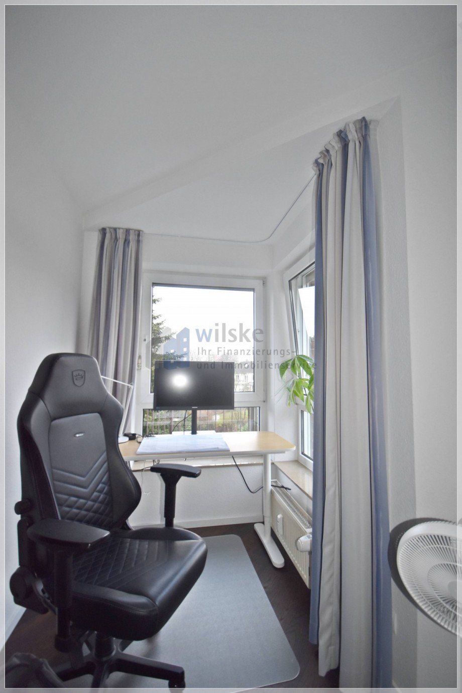 Arbeitsplatznische Schlafzimmer Etagenwohnung Ratingen