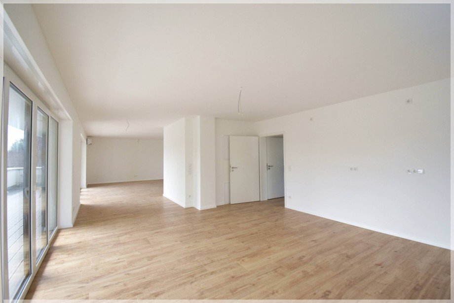 Blick Richtung Wohnbereich Penthousewohnung Ratingen