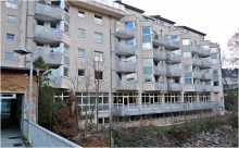 hintere Fassade mit S-Bahnzugang Pflegeappartement und Kapitalanlage-in der Seniorenwohnanlage  Arkanum  in Essen