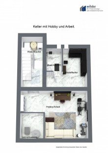 3D - Keller Hobby/Arbeit WohnJUWEL in Oberhausen-S�d
