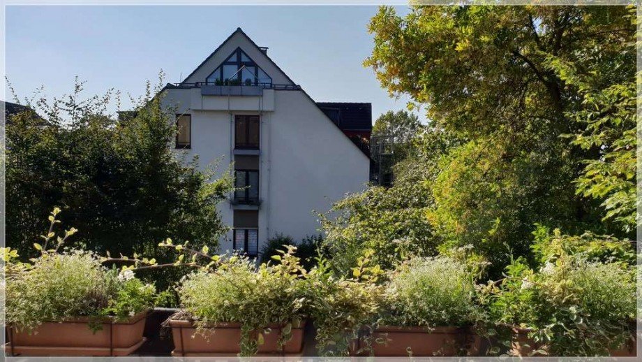 S�dbalkon Aussicht Wohnung Ratingen Ost