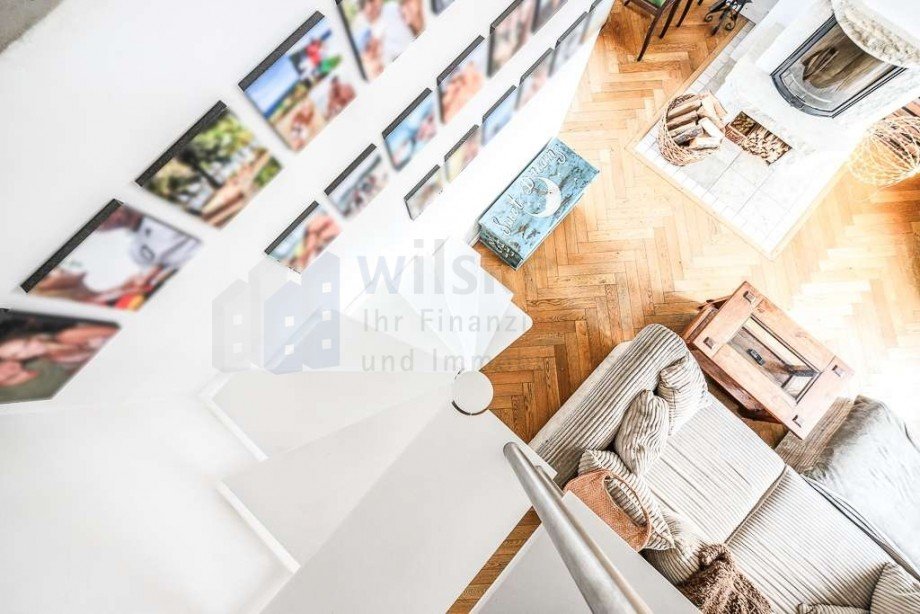 Blick von Empore Wohnung D�sseldorf