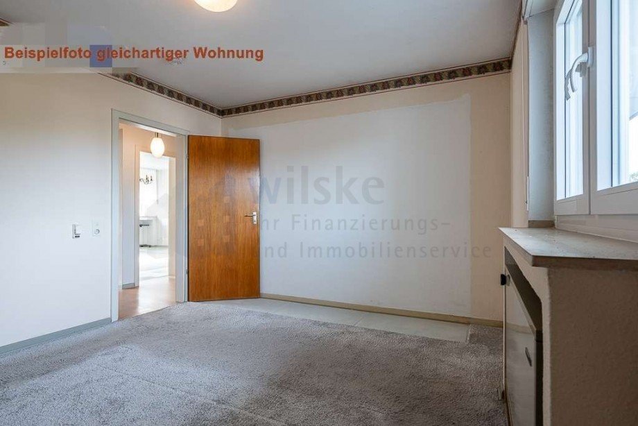 Schlafzimmer Nordseite Etagenwohnung Ratingen
