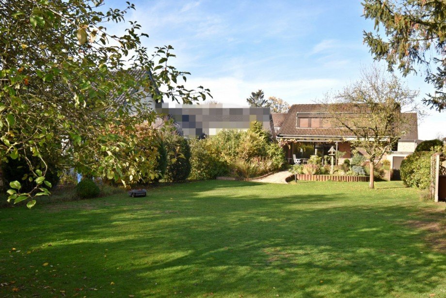R�ckansicht+Garten Einfamilienhaus Ratingen