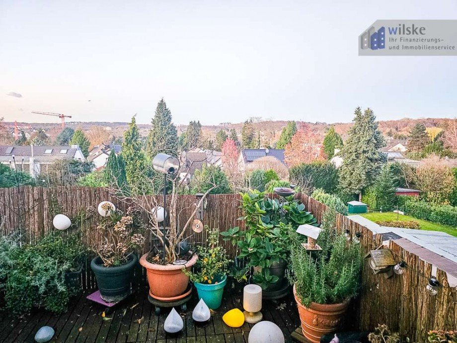 Dachterrasse Ausblick Mehrfamilienhaus Ratingen-Ost