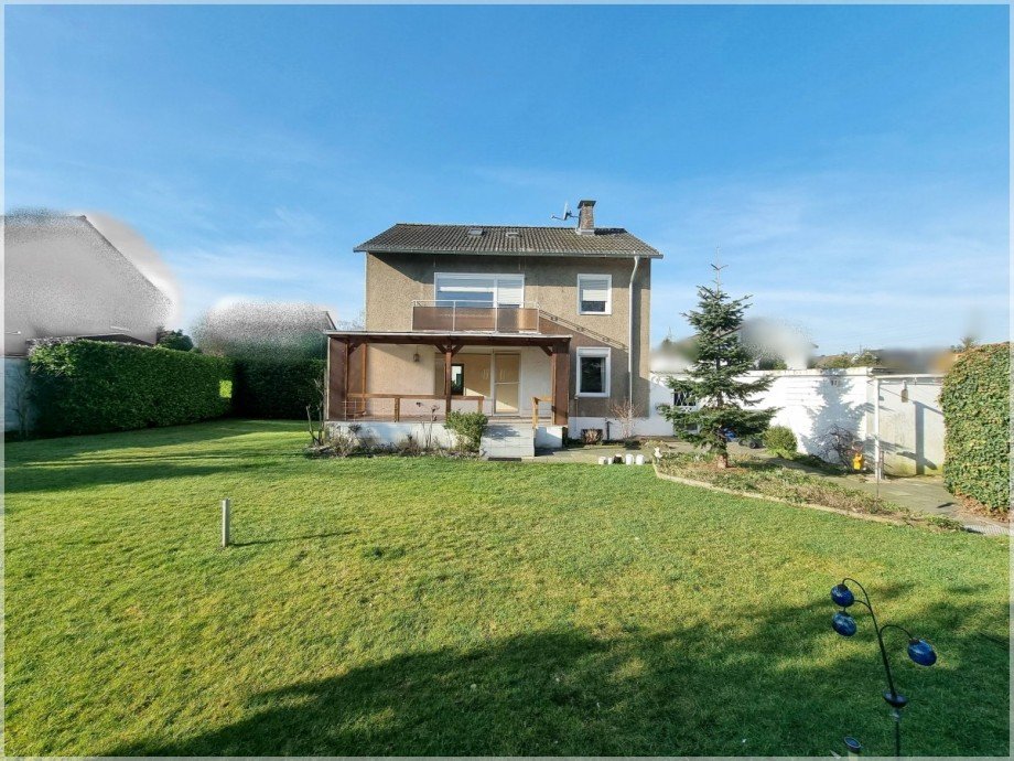 R�ckansicht(2) Zweifamilienhaus Ratingen