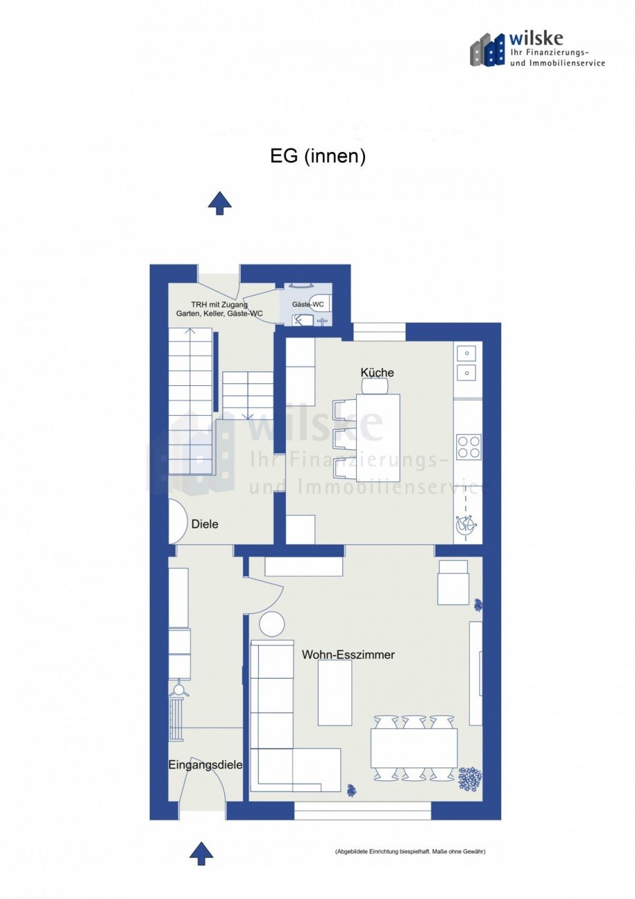2D - EG (innen) Reihenmittelhaus Oberhausen