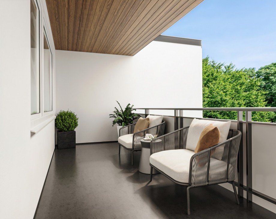 Balkon Etagenwohnung Ratingen-Mitte