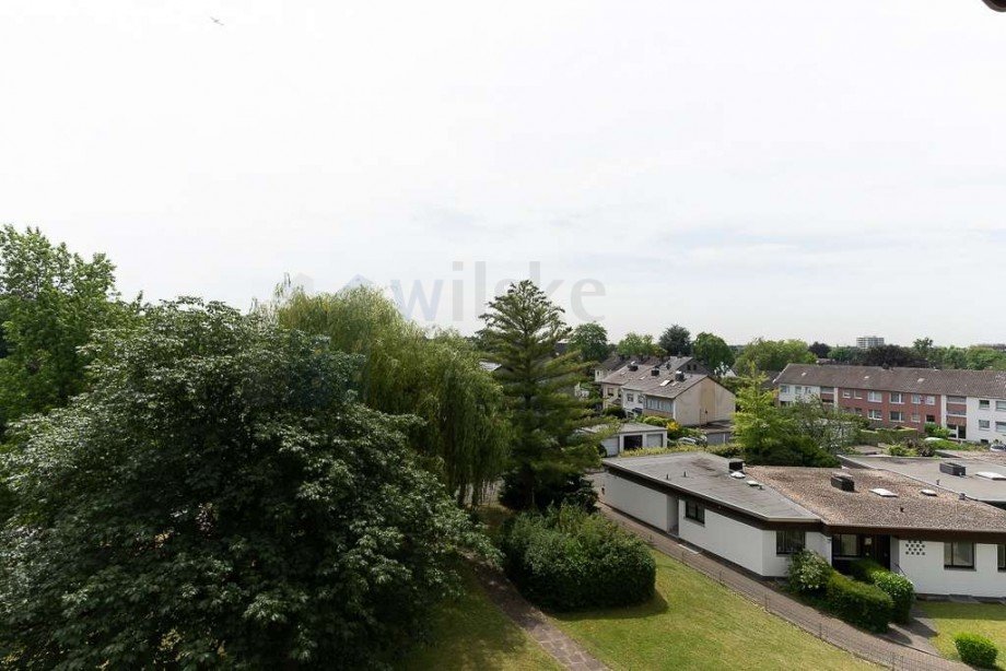 Ausblick Balkon Etagenwohnung Ratingen